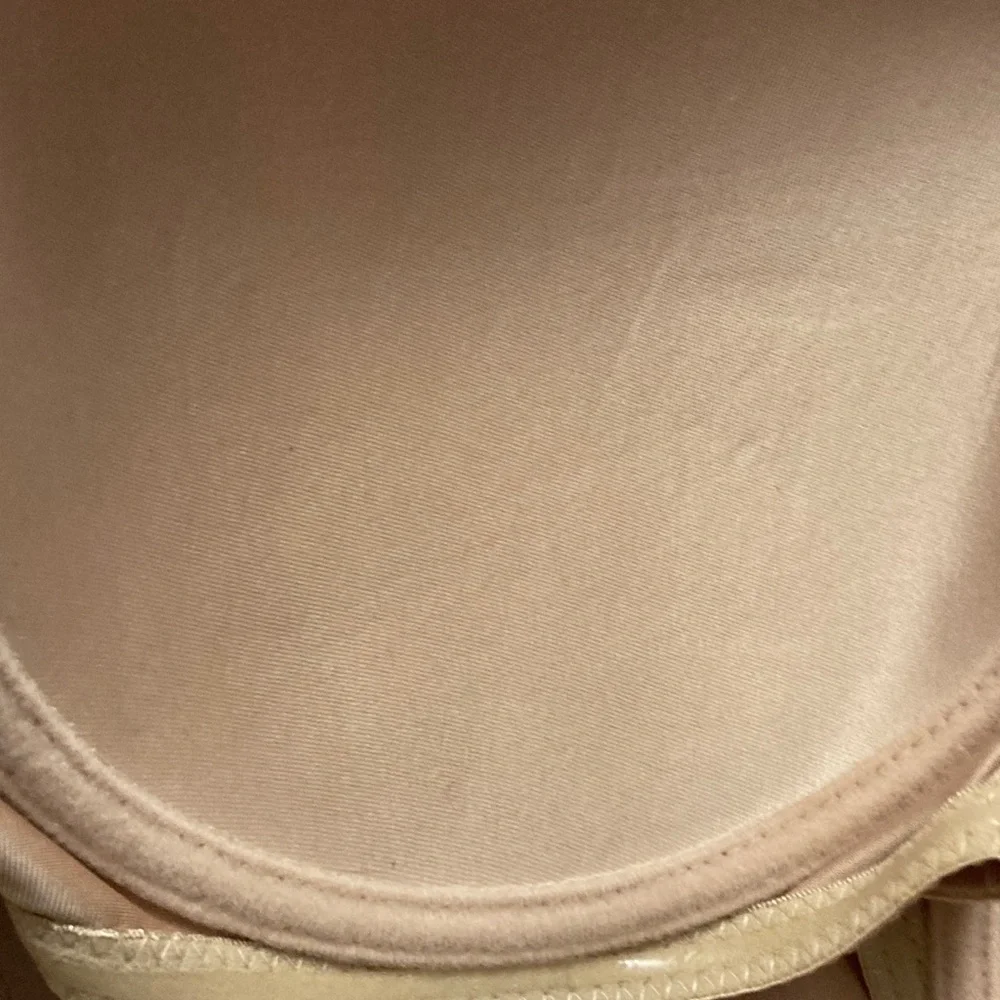 Nude Strapless Slip  - Seamless Support Shapewear‎ 44C NWT